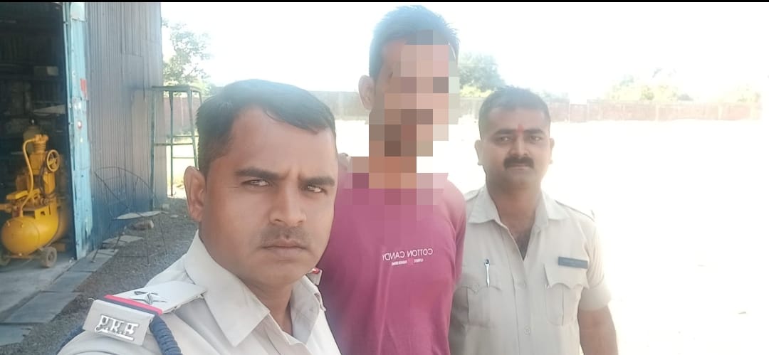 सुवासरा पुलिस द्वारा पिडिता अपहर्ता को दस्तयाब करने मे सफलता हासिल