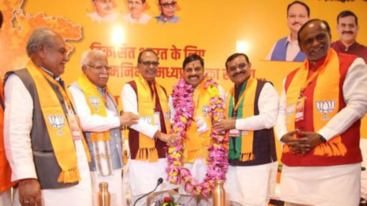 केंद्रीय पर्यवेक्षको की उपस्थिति में डॉक्टर मोहन यादव को पार्टी विधायक दल का नेता चुना गया