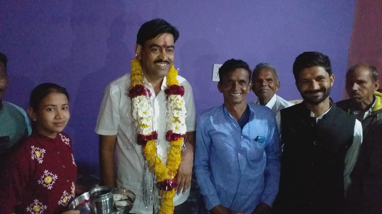ग्रामीणजनों की अपेक्षाओं पर खरा उतरूगा- विधायक श्री जैन