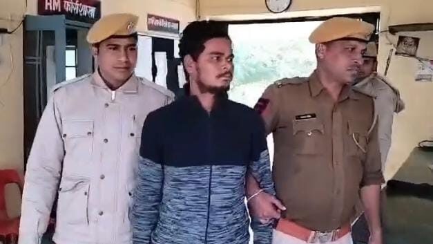चोरी की मोटरसाईकिल बरामद कर अभियुक्त को न्यायालय में पेश किया