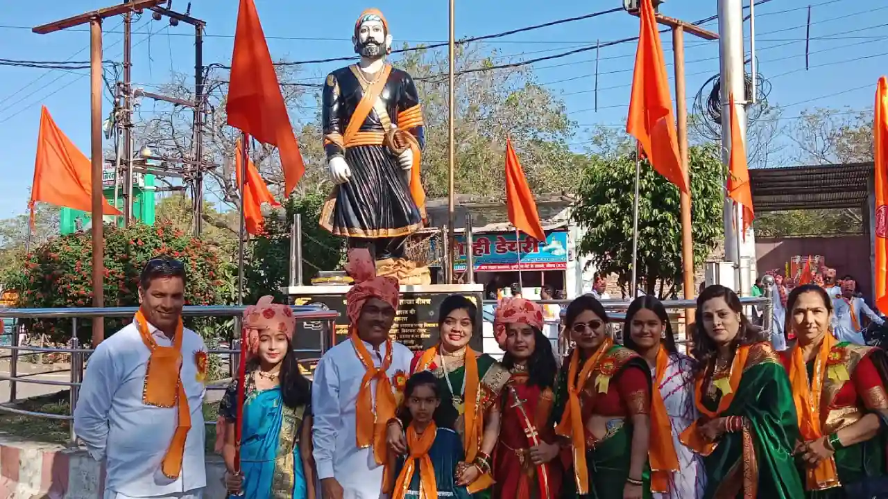 क्षत्रिय मराठा समाज नीमच द्वारा छत्रपति शिवाजी महाराज की जयंती गौरवशाली परंपरा अनुसार हर्षोल्लास से मनाई जा रही है
