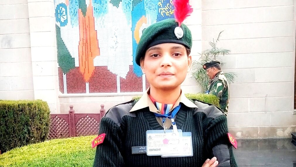 कर्तव्य पथ पर गणतंत्र दिवस परेड में खंडवा जिले के खालवा की बेटी ने भाग लिया