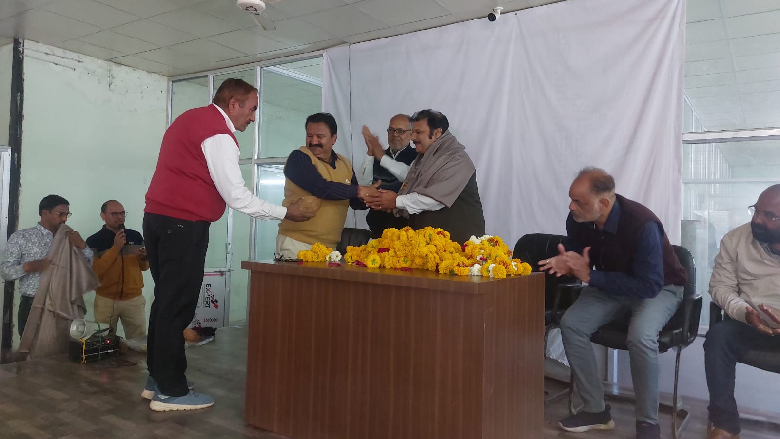 राजेश (पप्पू) मंगल नपा कर्मचारी महासंघ के अध्यक्ष नियुक्त