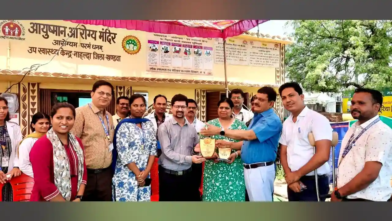 राष्ट्रीय गुणवत्ता आश्वासन मानक की टीम ने उपस्वास्थ्य केन्द्र नहाल्दा में स्वास्थ्य सुविधाओं का किया मूल्यांकन