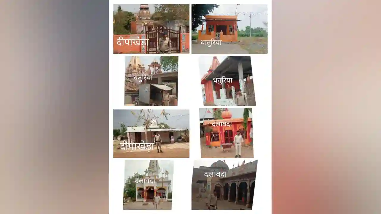 थाना सीतामऊ के चोकी साताखेडी द्वारा अनाधिकृत रूप से लगे लाउडस्पीकर पर की गई कार्यवाही