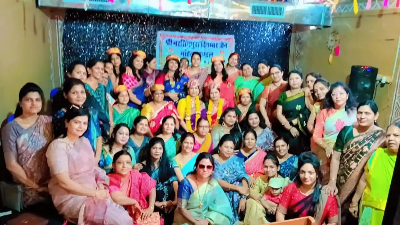 नरसिंहपुरा दिगंबर जैन महिला मंडल कार्यकरणी  का हुआ गठन 