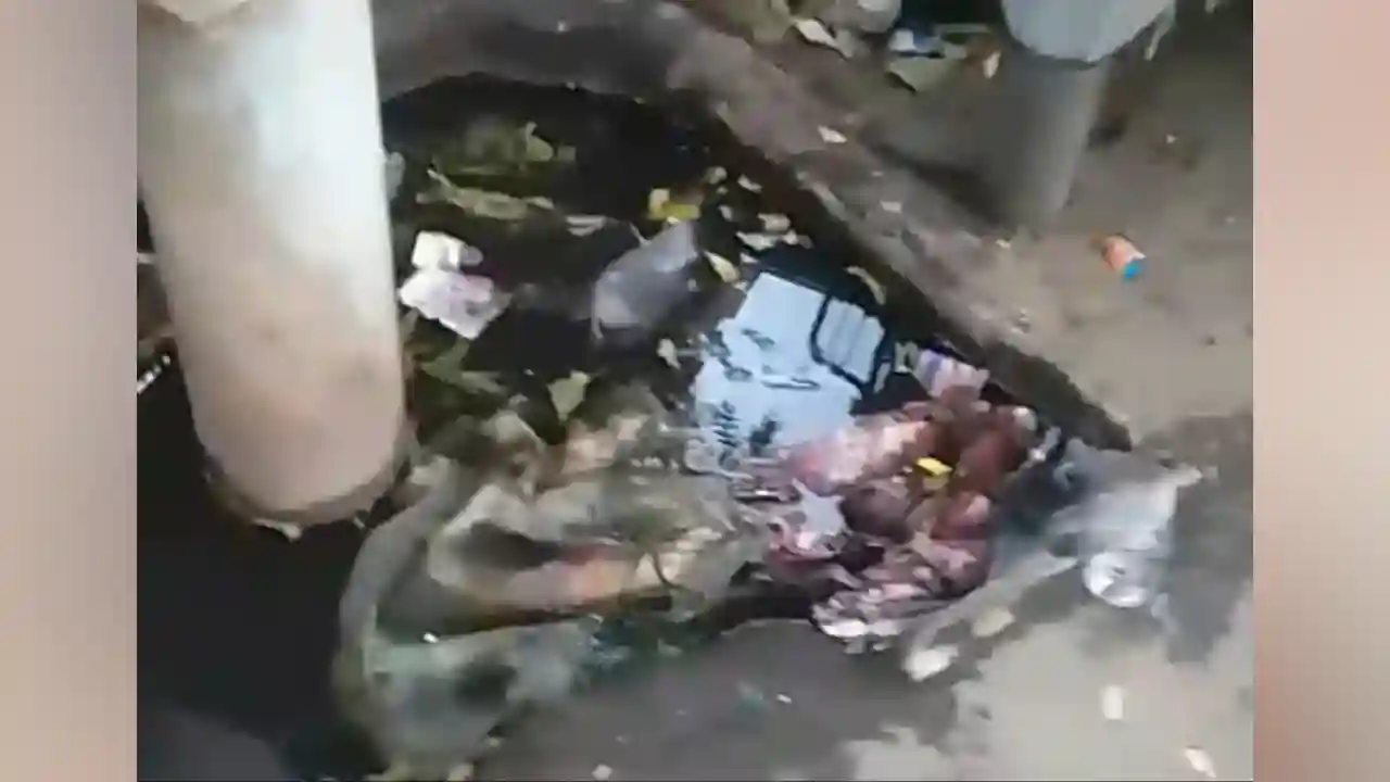 शहर के बस स्टैंड पर लगा जमावड़ा हेडपंप पर पानी की निकासी नहीं होने के कारण हेडपंप के पास ही इकट्ठा हो रहा है गंदा पानी