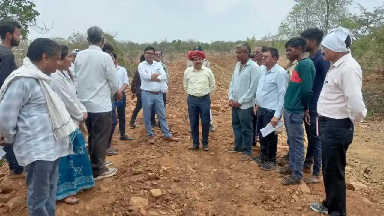 जल गंगा संवर्धन अभियान के तहत कार्यों का किया निरीक्षण
