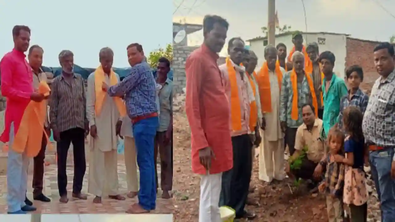 पितु दिवस के अवसर पर कल्याण कमलमय समर्थक समिति ने नेत्रहीन से कराया वृक्षारोपण !