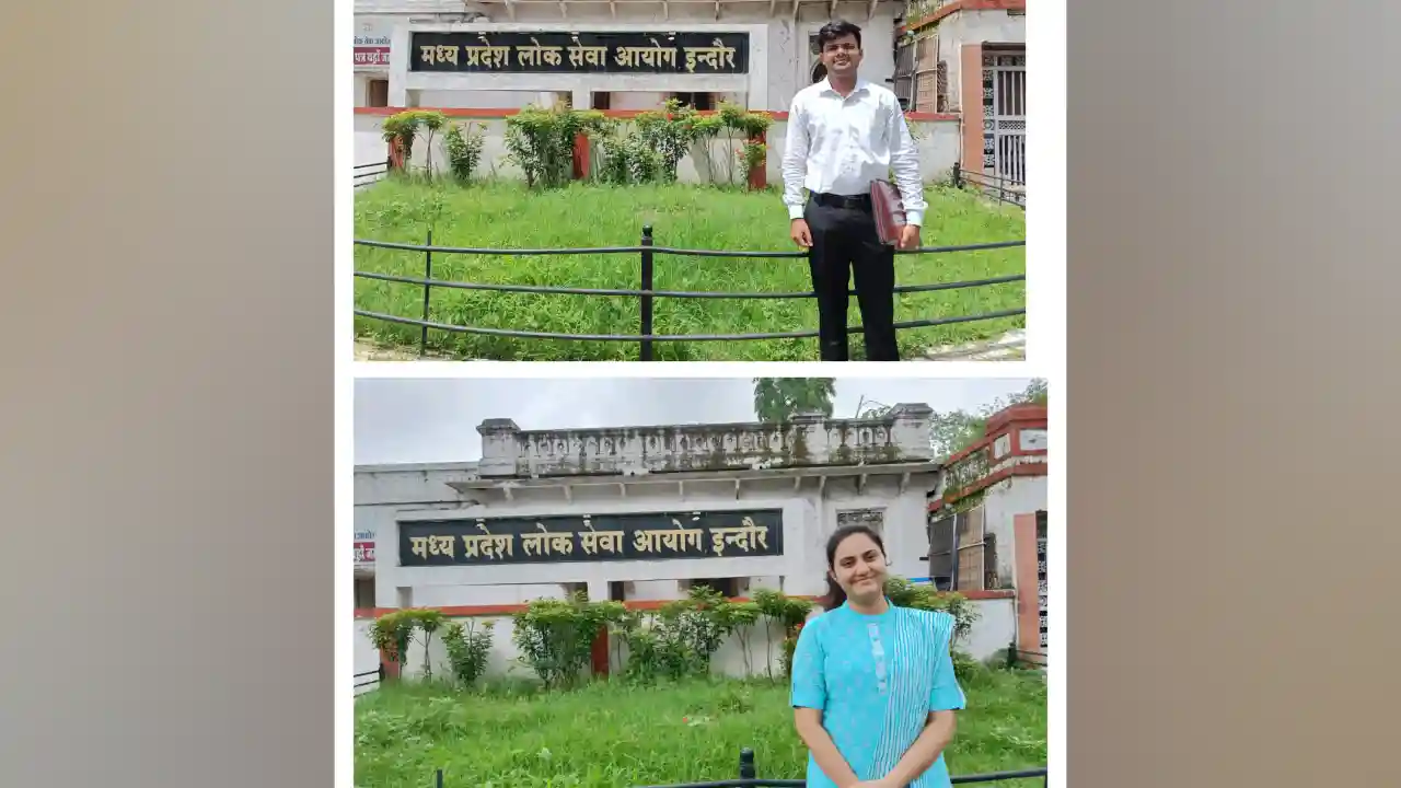 MPPSC में नियमित चिकित्सा अधिकारी के पद पर सिंगोली नगर के डॉक्टर इतेश व्यास एवं डॉक्टर सलोनी शर्मा व्यास CHC Singoli में चयन से क्षैत्र में हर्ष की लहर