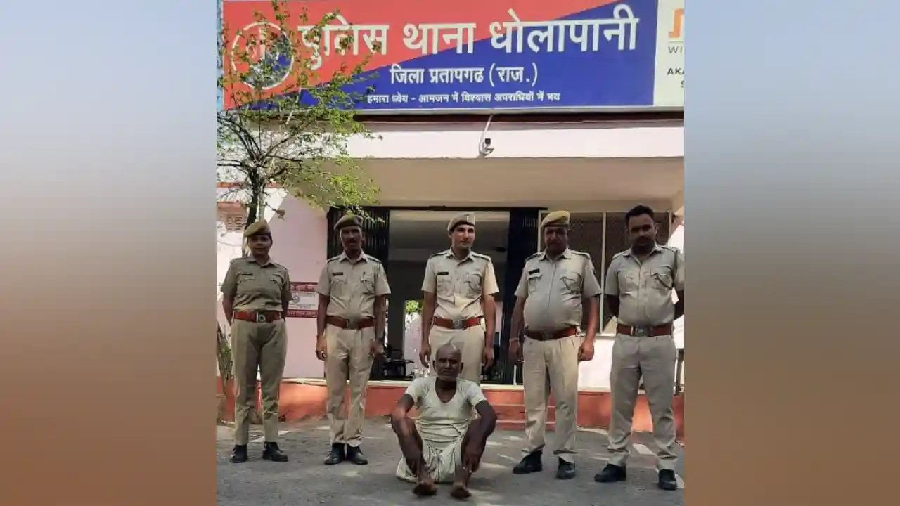हत्या के मामले मे अभियुक्त को किया गिरफ्तार पति ही निकला पत्नि का हत्यारा
