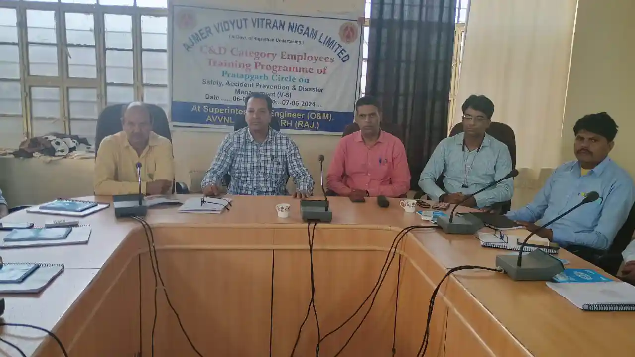 शून्य विद्युत दुर्घटना विभाग का मुख्य लक्ष्य: मीणा