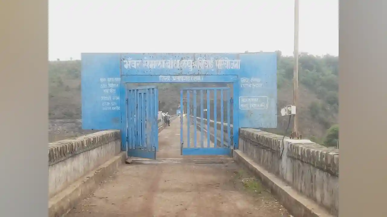 भंवरसेमला बांध के सुरागों में मरम्मत का मलहम बांध को बारिश का इंतजार