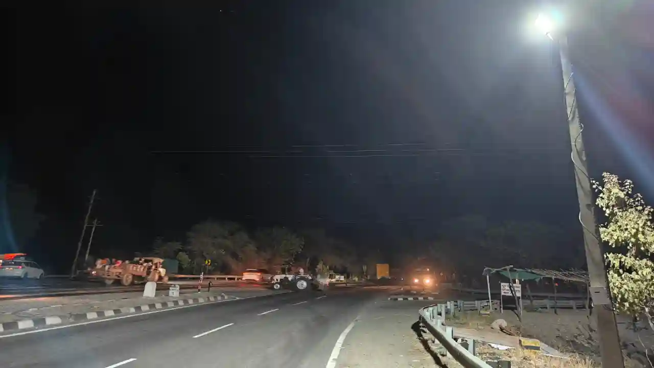 पुलिस अधीक्षक श्री अंकित जायसवाल की पहल से भरभडिया हुआ रोशन