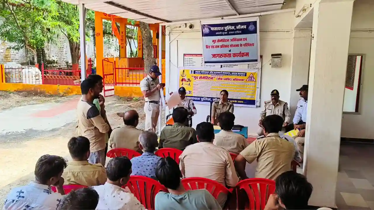 थाना प्रभारी यातायात ने आटो यूनियन को दी गुड सेमेरिटन और हिट एण्ड रन प्रतिकर योजना से जुड़ी जानकारी
