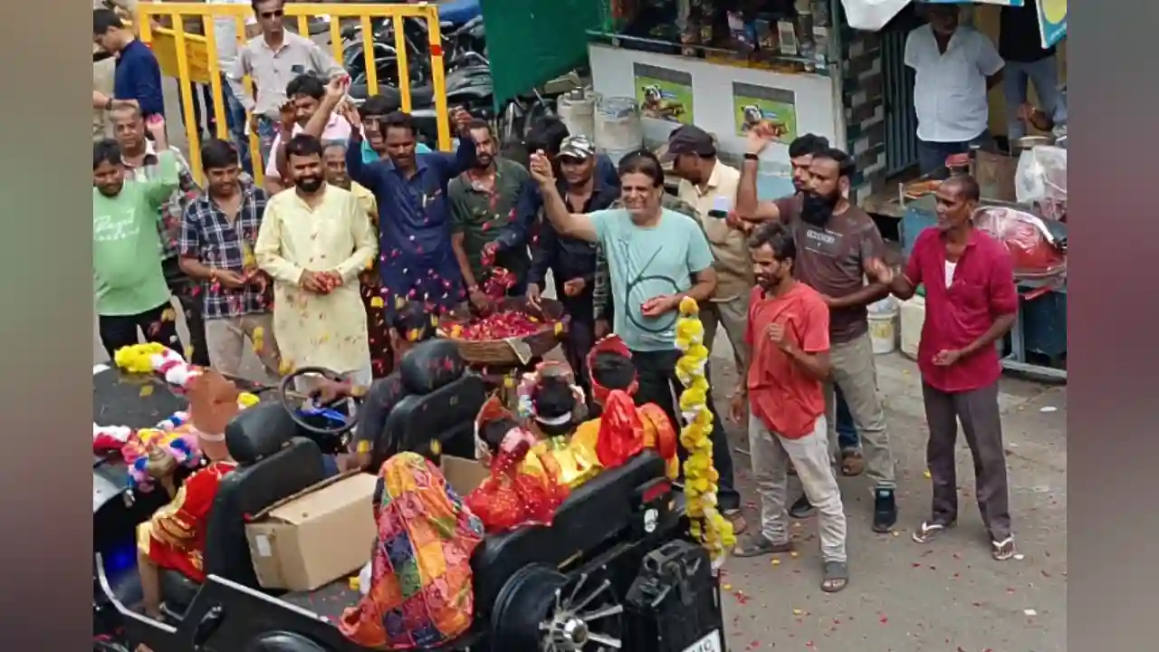 जगन्नाथ यात्रा देख इंद्र देवता हुए प्रसन्न हुई नीमच में झमाझम बारिश!
