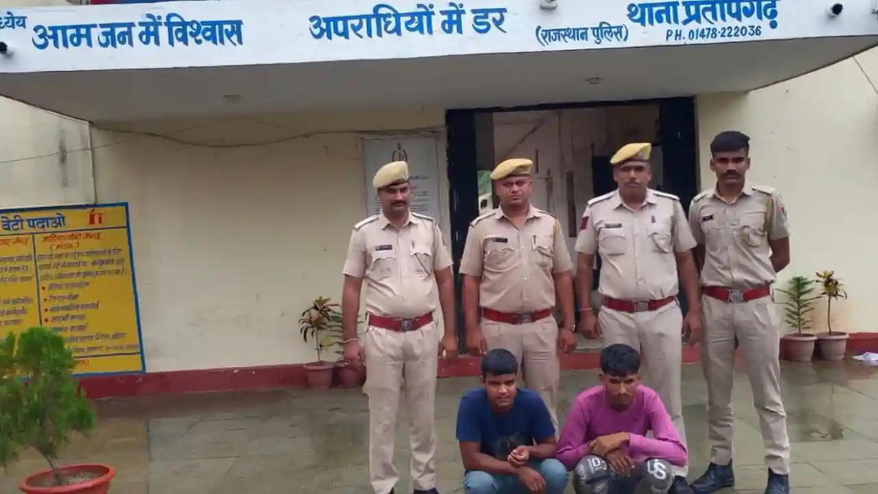 ट्रैक्टर ट्रोली चोरी करने वाले दो अभियुक्तों को किया गिरफ्तार