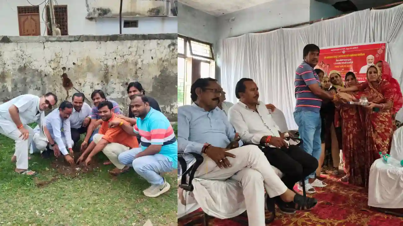 नप सिंगोली द्वारा लाड़ली बहना योजना का आभार सह उपहार लाइव कार्यक्रम संपन्न
