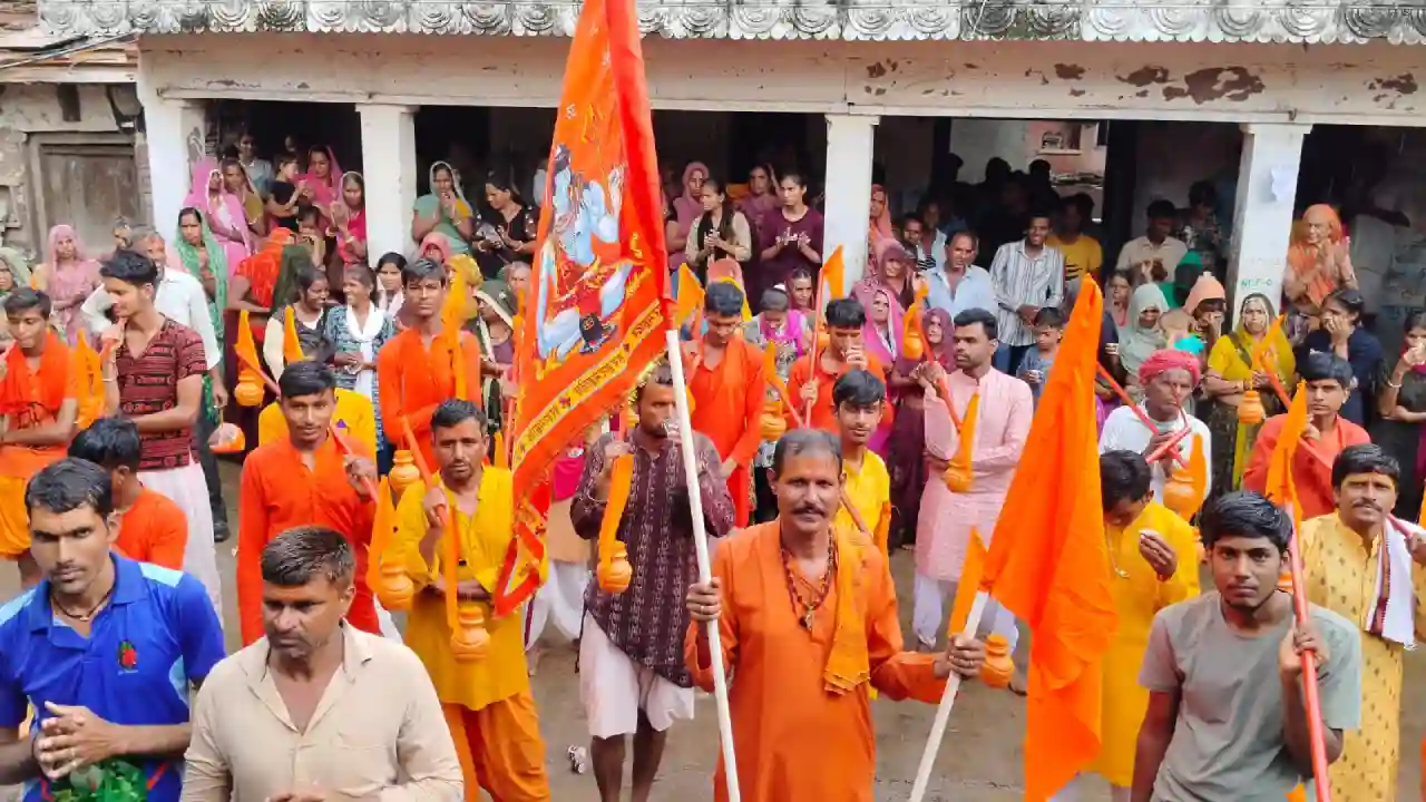धारडी में निकली दूसरी भव्य कावड़ यात्रा