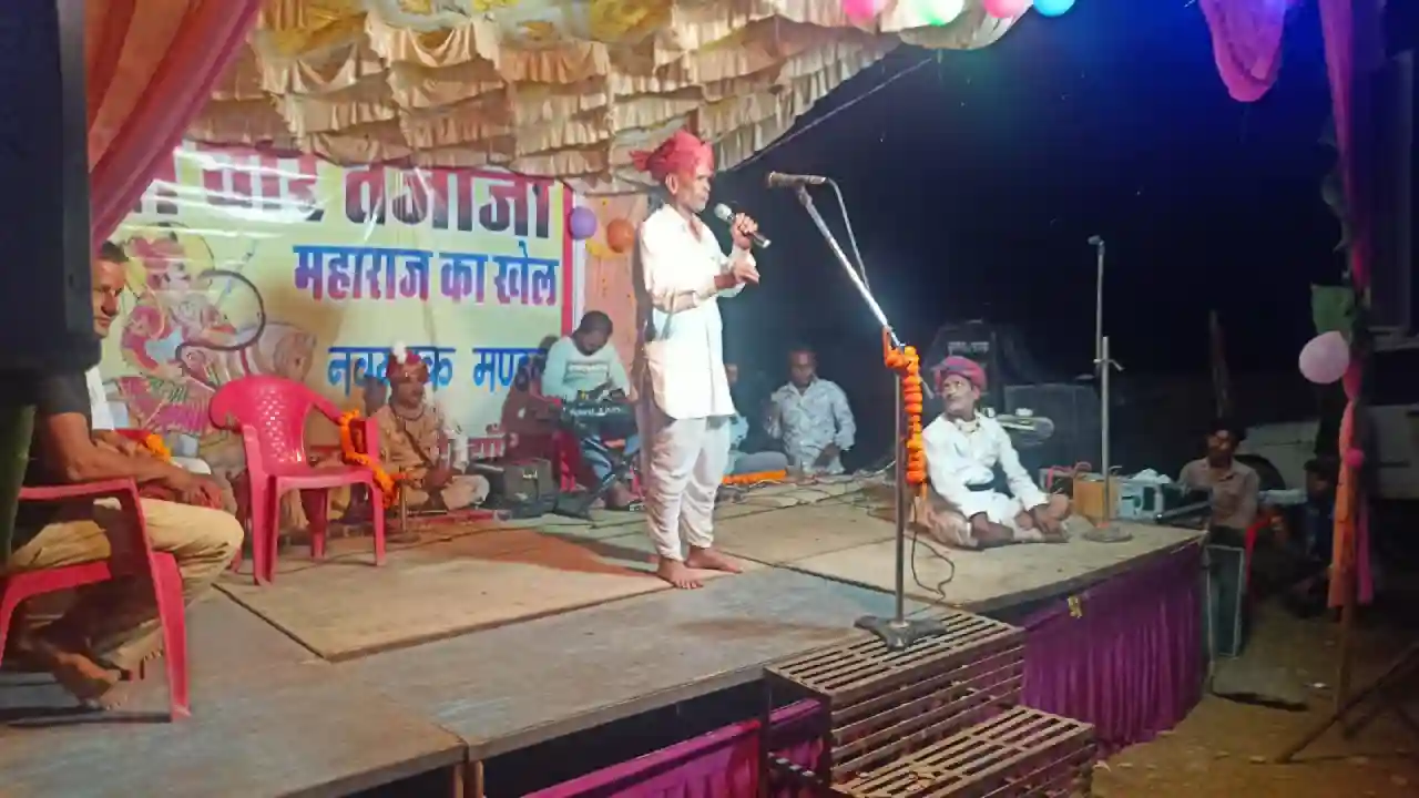 तेजाजी महाराज का खेल हमें जीव दया हुए मानवता का पाठ पढ़ाता है ओंकार लाल पटेल