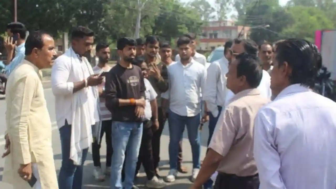 शासकीय महाविद्यालय मंदसौर की जमीन पर कतिपय लोगों ने किया कब्जे का प्रयास, नरेश चंदवानी पहुंचे मौके पर, नहीं होने दिया कब्जा 