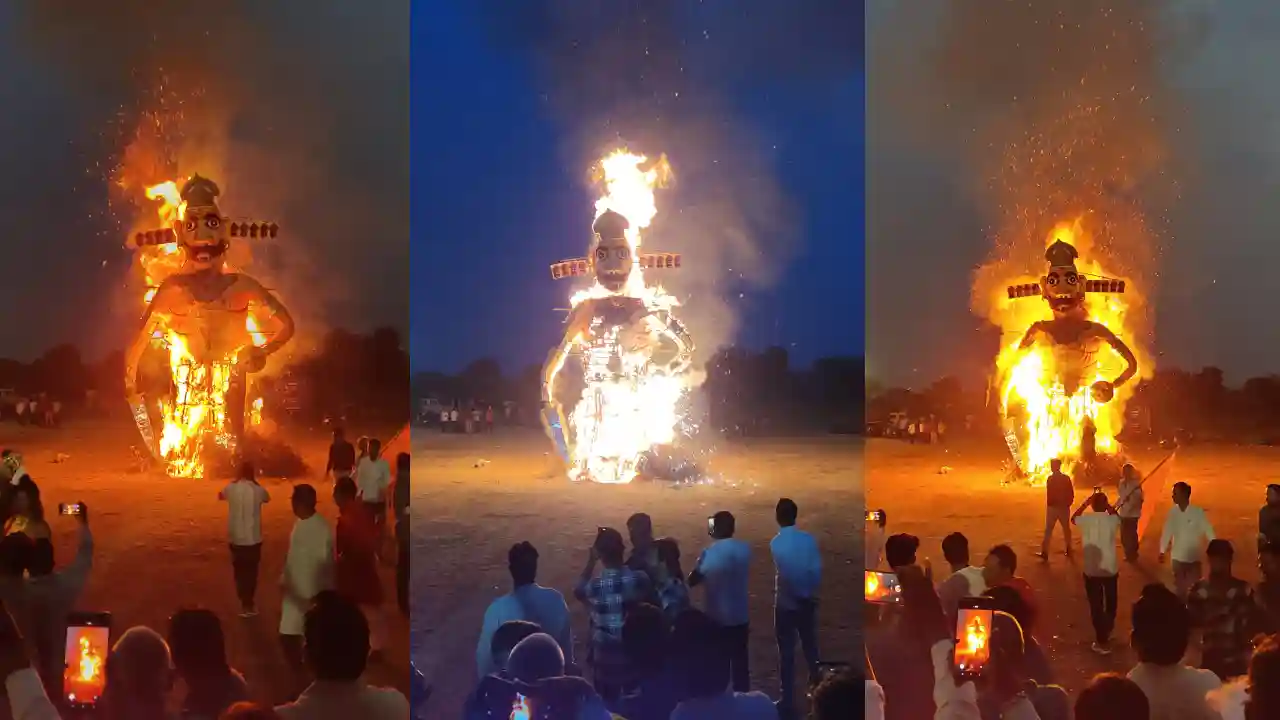 बुराई पर अच्छाई की जीत के रूप में मनाए जाने वाले मुख्य त्यौहार दशहरा पर्व जीरन में बड़े ही हर्षोल्लास के साथ मनाया गया।