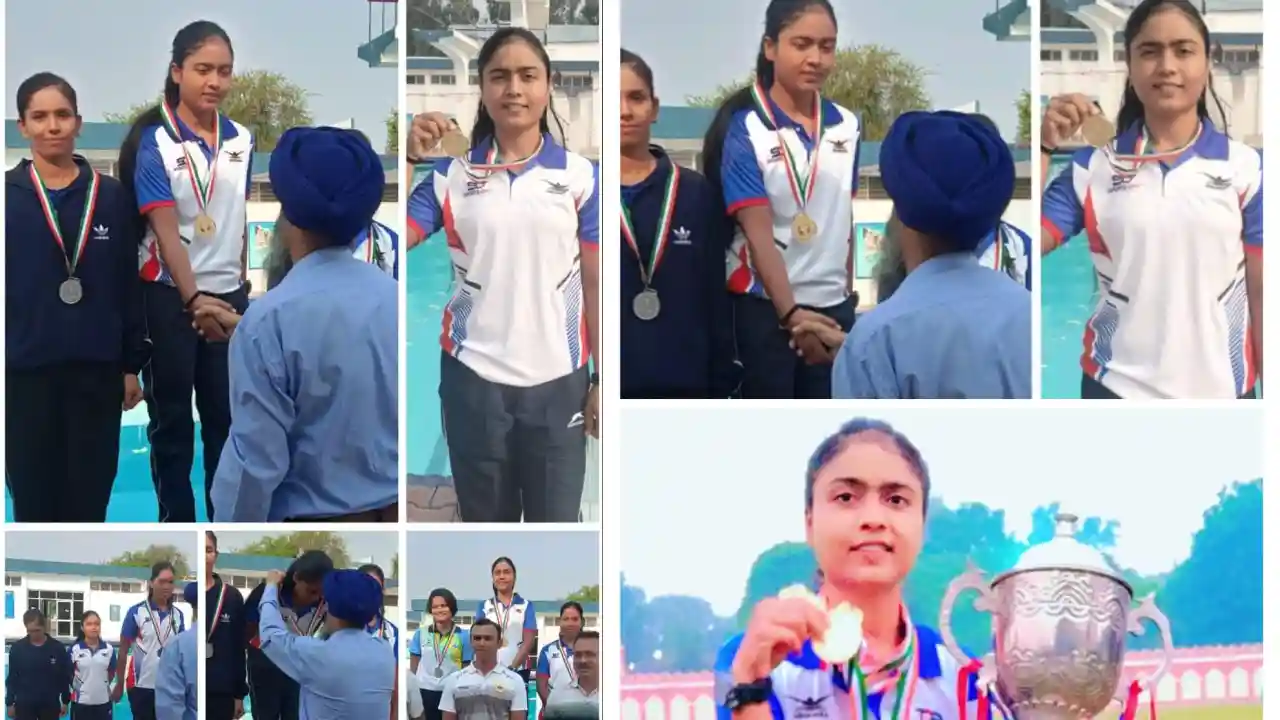 नीमच तैराक दिव्या सोनी ने जीते 3 गोल्ड मैडल