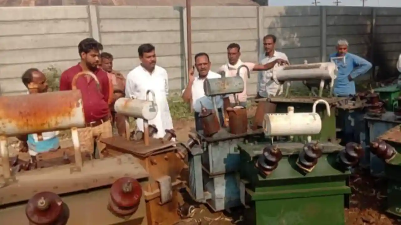 ट्रांसफार्मर से आईल चोरी की वारदात से किसान परेशान