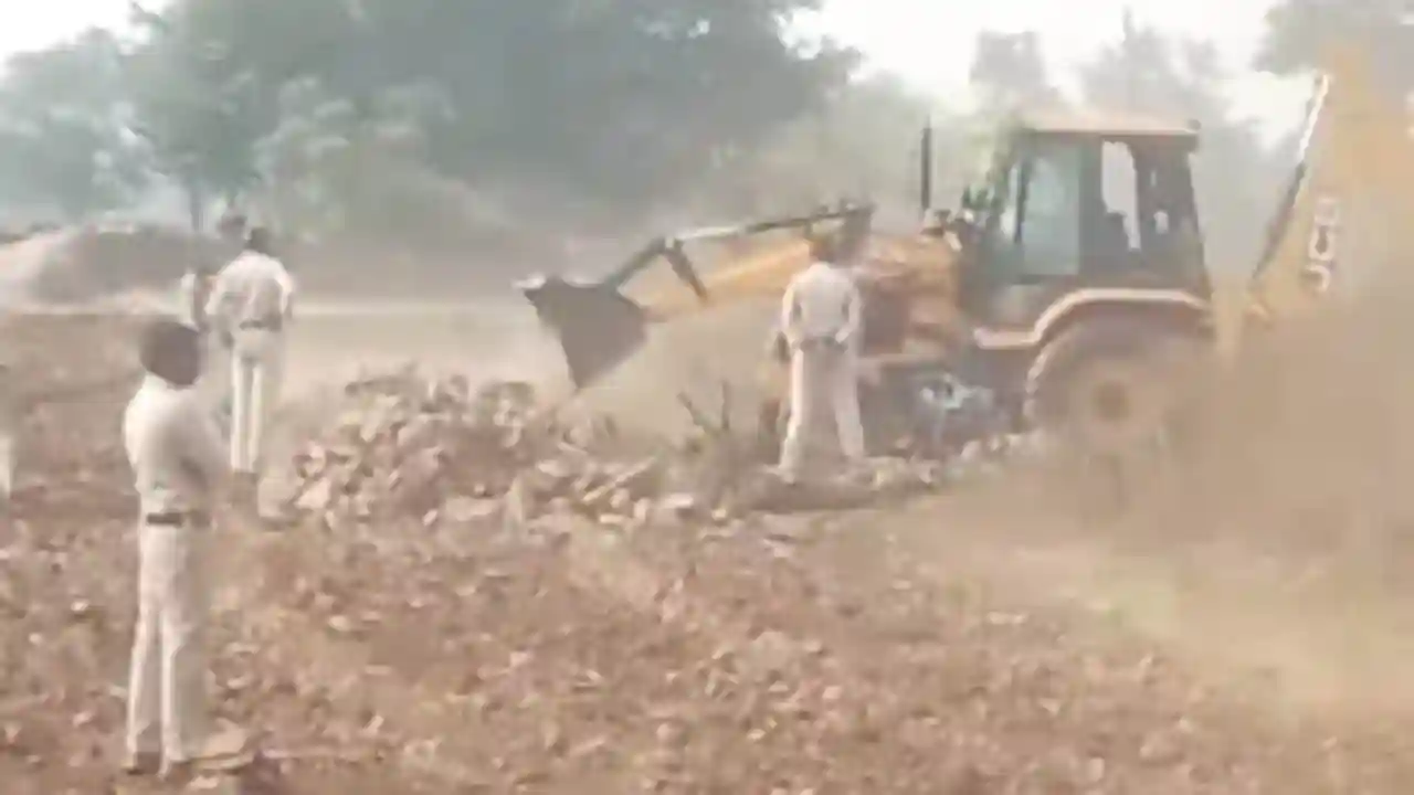 प्रशासन ने गौशाला की भूमि करवाई अतिक्रमण मुक्‍त