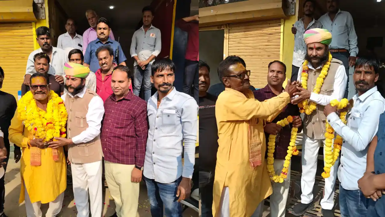 करणी सेना के राष्ट्रीय महासचिव सुरेश सिंह सोनगरा ने शिवसेना राज्य उप प्रमुख भगतराम नायक के निवास स्थल पर पहुंचे और उनसे मुलाकात की