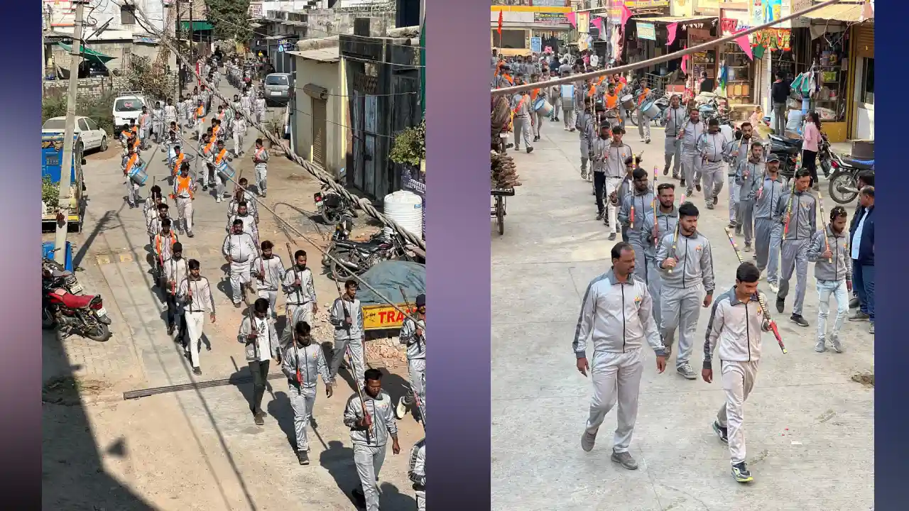 हिन्दू जगेगा तो विश्व जगेगा,,श्री राम मंदिर निर्माण इस बात का साक्षी है- बजरंगदल शौर्य पदयात्रा मनासा