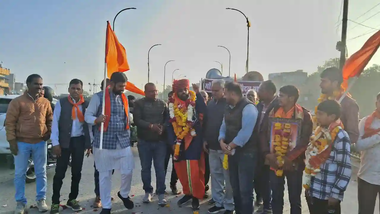 माँ शिवना नदी पैदल यात्रा सम्पन्न, राजस्थान से मध्यप्रदेश तक प्रत्येक गांव में हुवा यात्रा का स्वागत