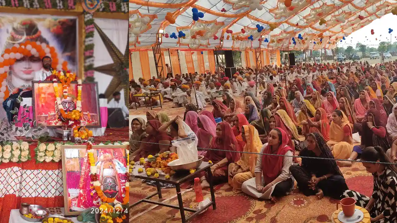 सिमाडा बालाजी मंदिर पर नर्मदेश्वर शिव महापुराण कथा गोपाल कृष्ण जी उपाध्याय के श्री मुख से