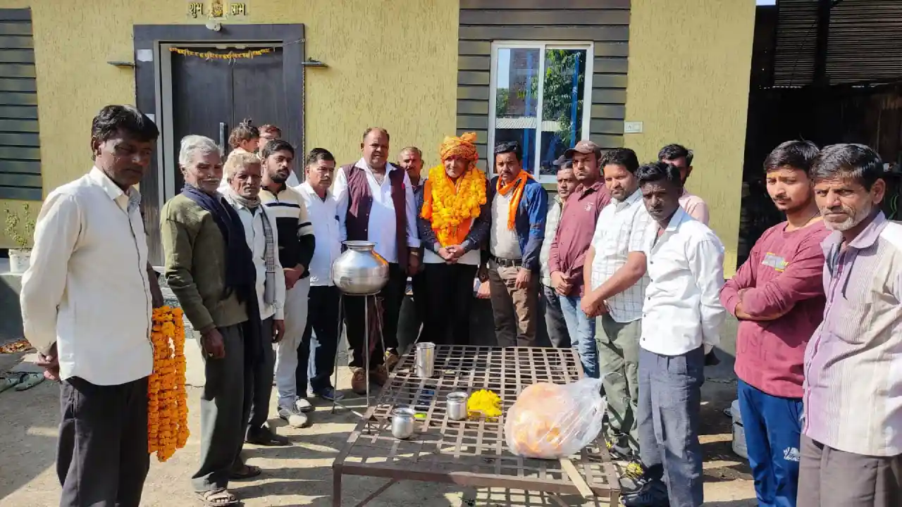 नवनियुक्त भाजपा बुढा मंडल अध्यक्ष सुनील शर्मा का जगह-जगह हो रहा भव्य स्वागत…!
