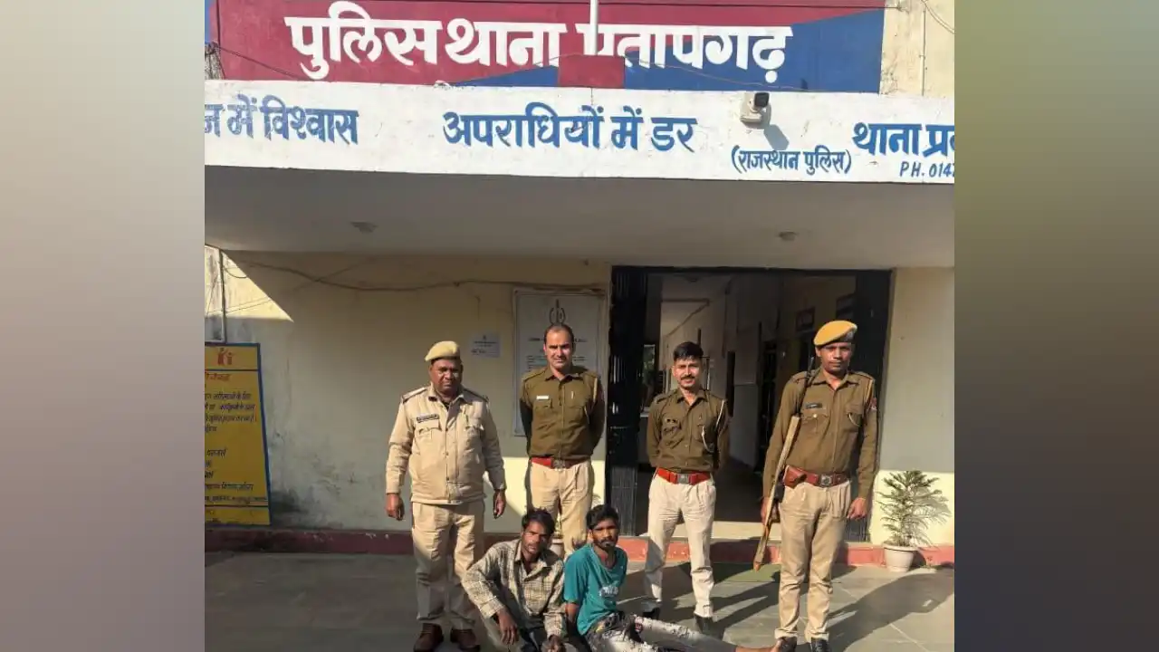 नकबजनी व चोरियों का खुलासा कर हिस्ट्रीशीटर व साथी को किया गिरफ्तार