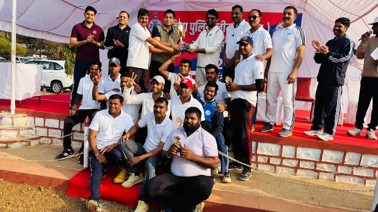 02 दिवसीय अंतर्विभागीय टेनिस बॉल क्रिकेट टूर्नामेंट का समापन