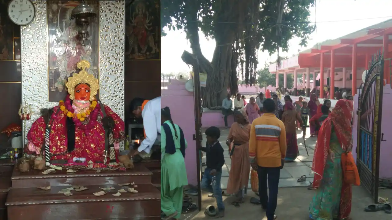 रविवार को लगा मोड़ी माता मंदिर पर भक्तो का तांता ,उमड़ा जनसैलाब