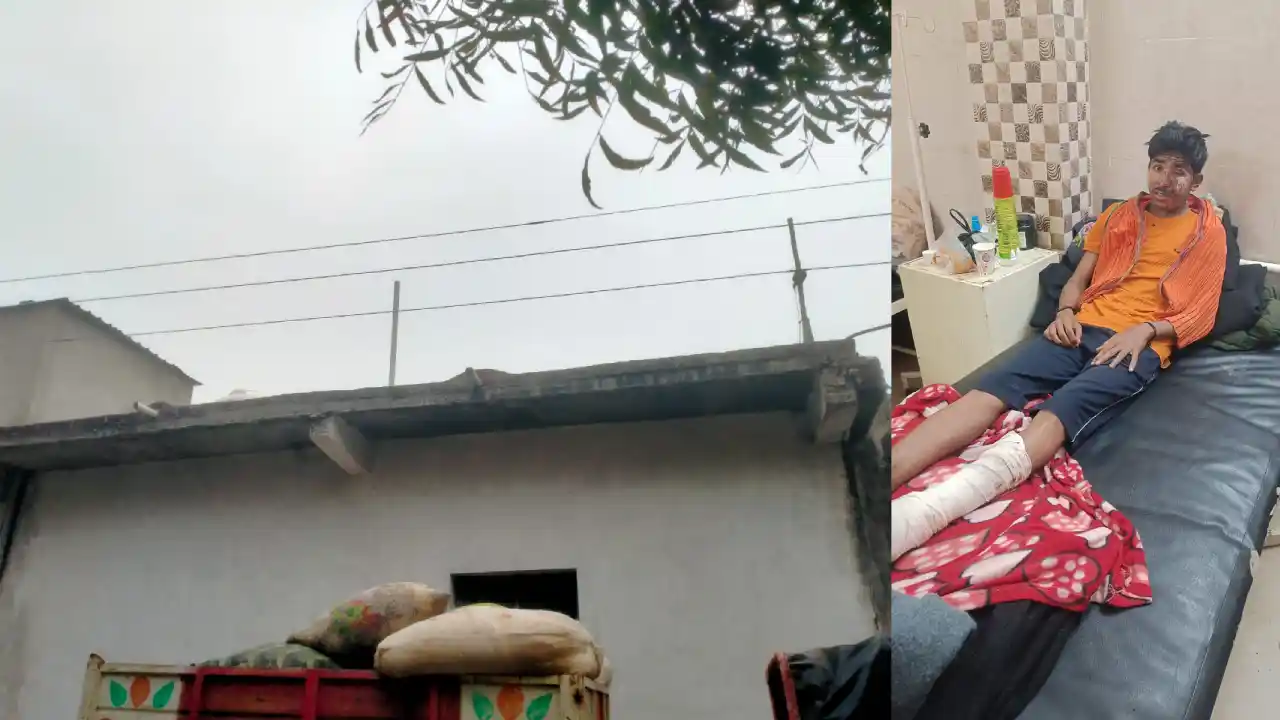 हाई टेंशन लाइट से स्कूली छात्र को लगा करंट का झटका, गंभीर अवस्था में नीमच जिला अस्पताल में किया रेफर
