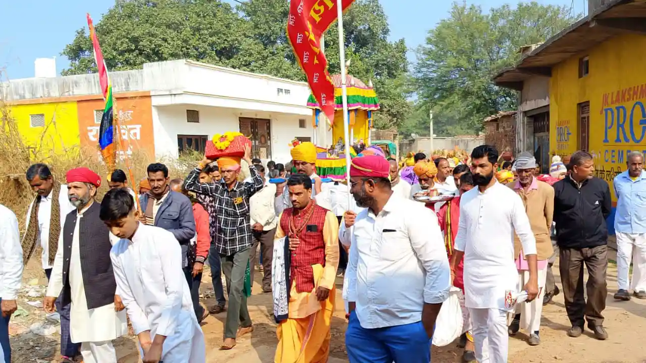कराड़िया महाराज में श्रीमद् भागवत ज्ञान गंगा प्रवाह शुरू