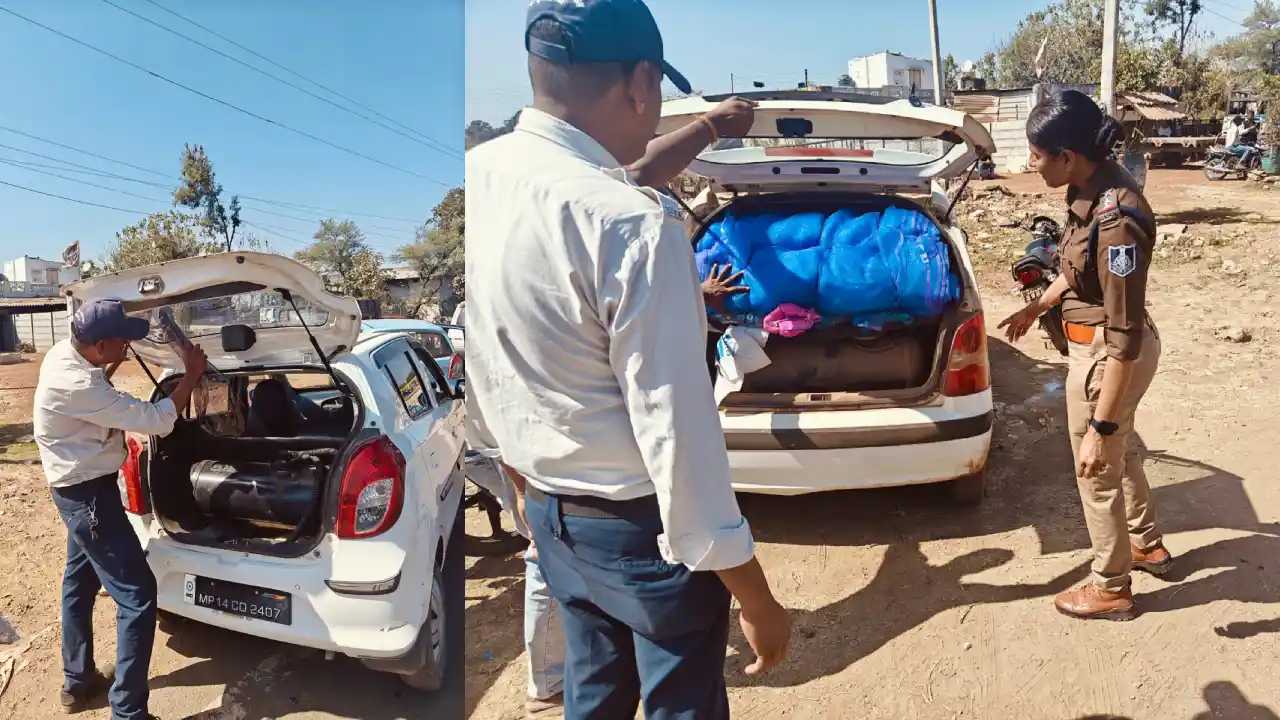 अवैध गैस किट लगे 6 वाहन जप्त, यातायात टीम ने की वाहनों की चेकिंग, हेलमेट व सीटबेल्ट को लेकर समझाइश