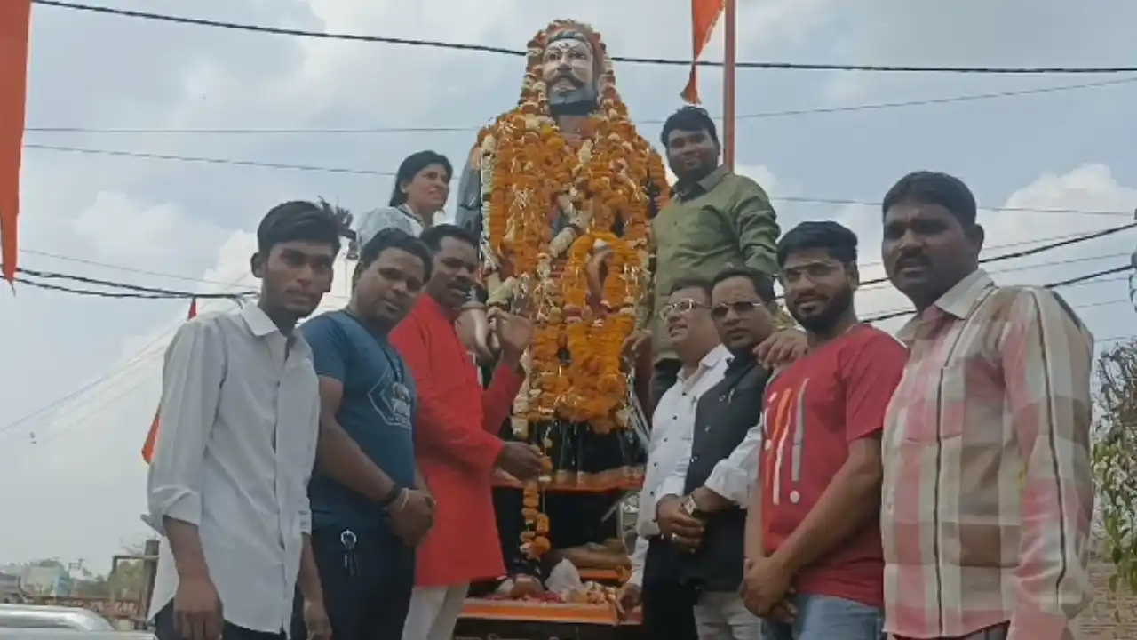 हिंदू जागरण मंच ने मनाई शिवाजी महाराज की जन्म जयंती !