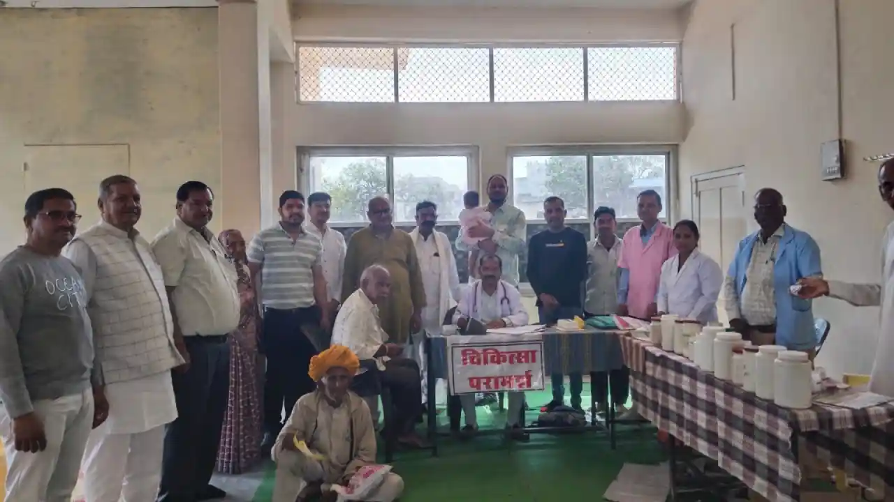 सिंगोली में आयुर्वेद चिकित्सा शिविर सम्पन्न।