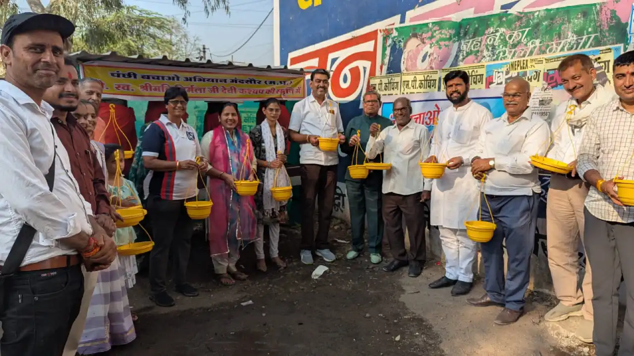 जलमंदिर प्याऊ एवं सकोरा वितरण का शुभारंभ