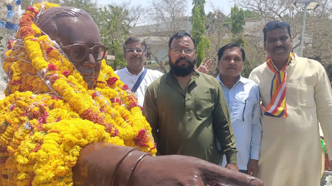 डॉ अम्बेडकर साहब के जन्मोत्सव पर निकले चल समारोह का हिंदू जागरण मंच ने किया भव्य स्वागत !