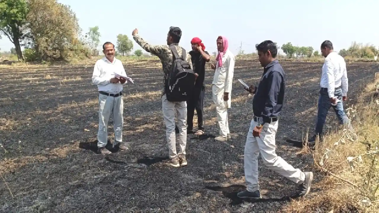 जिले में नरवाई जलाना है प्रतिबंधित, 104 किसानों को नोटिस जारी