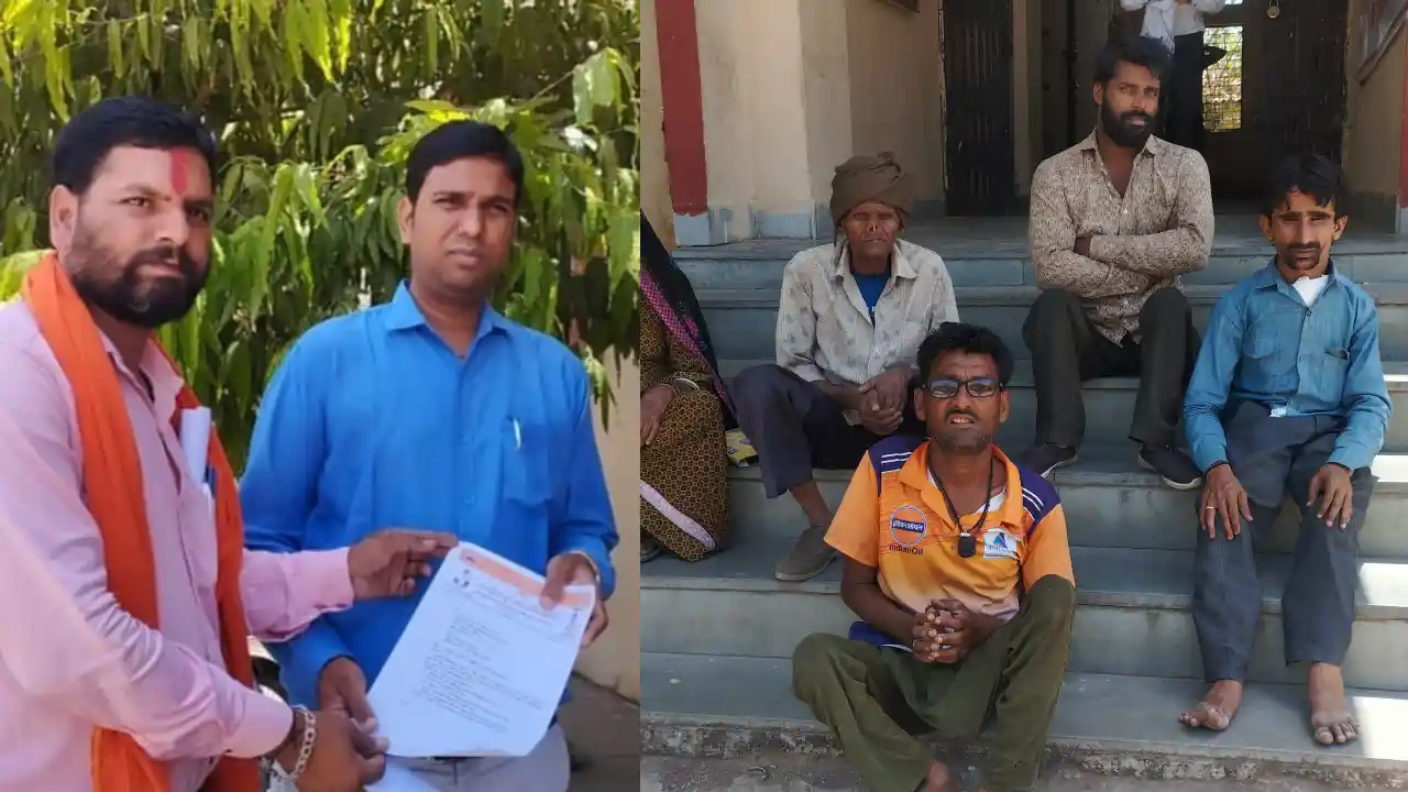 दलौदा तहसीलदार को पांच सूत्री मांगों को लेकर ज्ञापन दिया गया