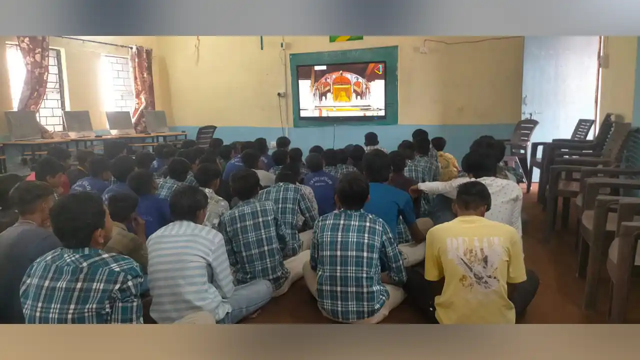 सी एम राइज शासकीय बा.उ.मा.वि सिंगोली लोक माता अहिल्याबाई होलकर के जीवन पर आधारित शॉर्ट फिल्म का आयोजन