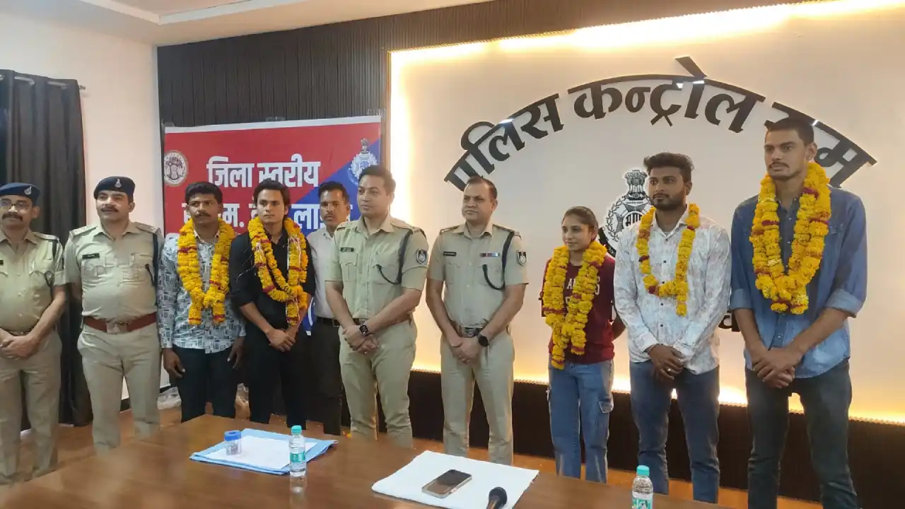 पुलिस भर्ती हेतु निःशुल्क फिजिकल ट्रेनिंग सेन्टर के 07 युवाओं का पुलिस विभाग में चयन