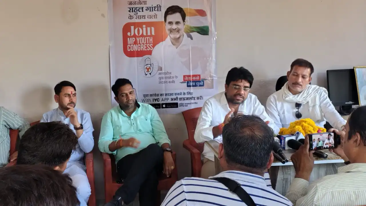 पूरे देश में यूथ कांग्रेस एक नए विजन लिए जोश,खरोश के साथ काम करेगी - सांखला