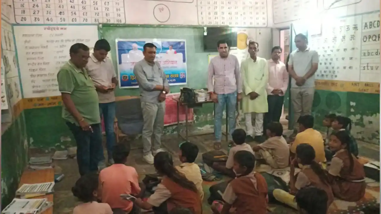 डिगाव माली मे आंगनवाड़ी एवं प्राथमिक शाला का कायाकल्प हुआ